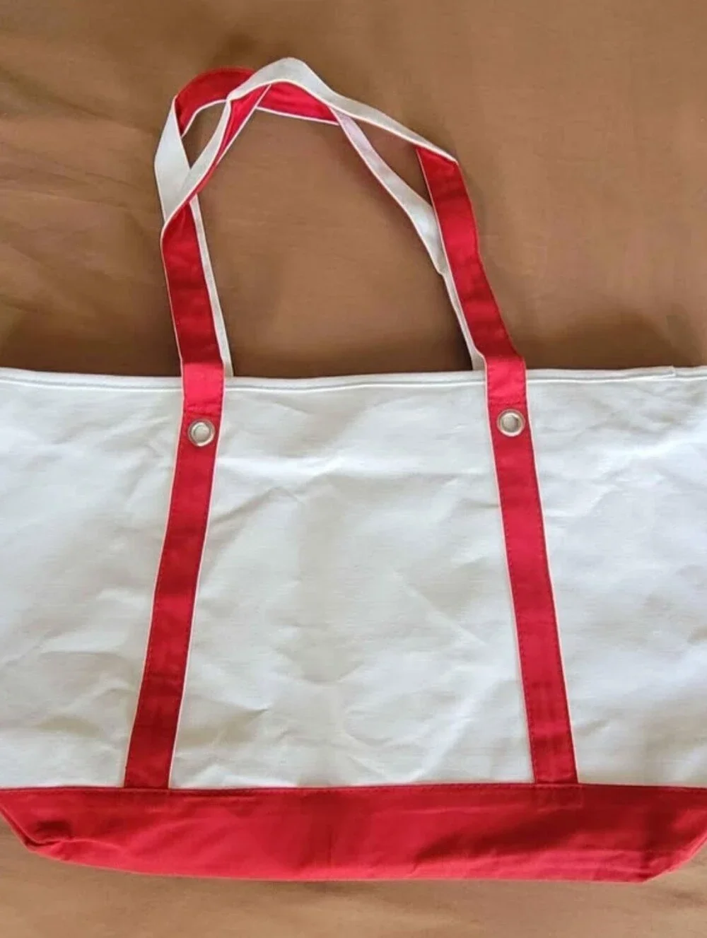 Carnival Cruise Line White and Red Tote Bag - Shoulder Bag
